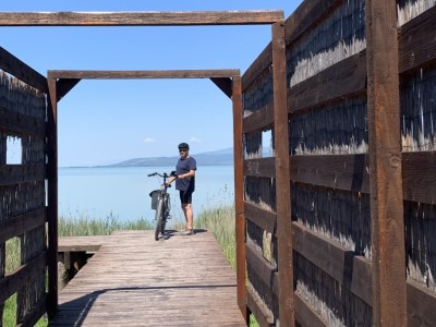 Ik fiets voor Bindkracht, ook op vakantie